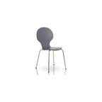 Enitial Lab Furniture of America Jaywald Modern Bentwood Chair (Set of 4), One Size, Gray