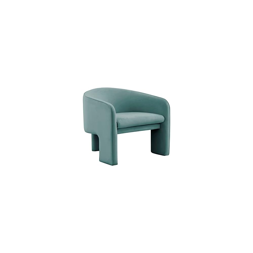 TOV Furniture Marla Cognac Velvet Accent Chair