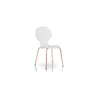 Enitial Lab Furniture of America Jaywald Modern Bentwood Chair (Set of 4), One Size, Gray