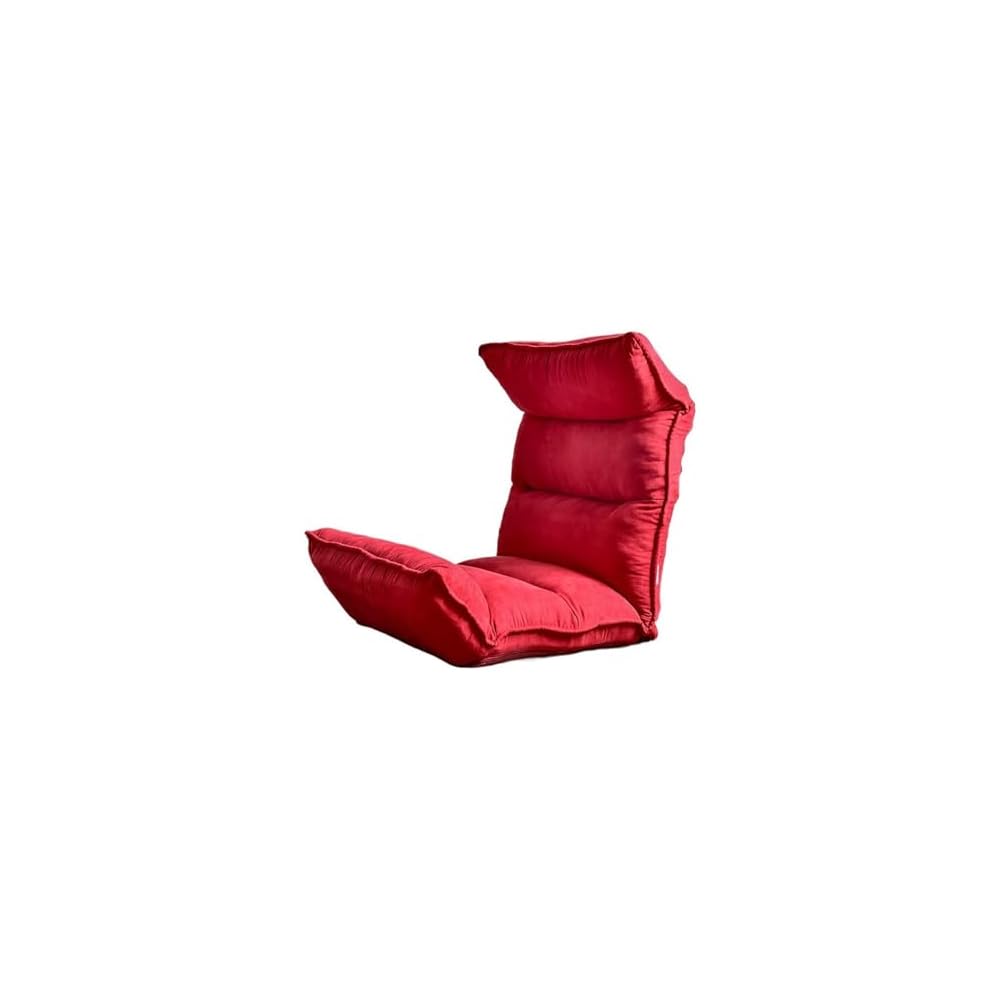 LSLYTQ Floor Chair, Floor Sofa Chair Gaming Chair with 14 Adjustable Position, Padded Back Support Floor Cushioned Seat, Folding Lazy Chair Small Sofa for Meditation, Reading, Resting Meditation