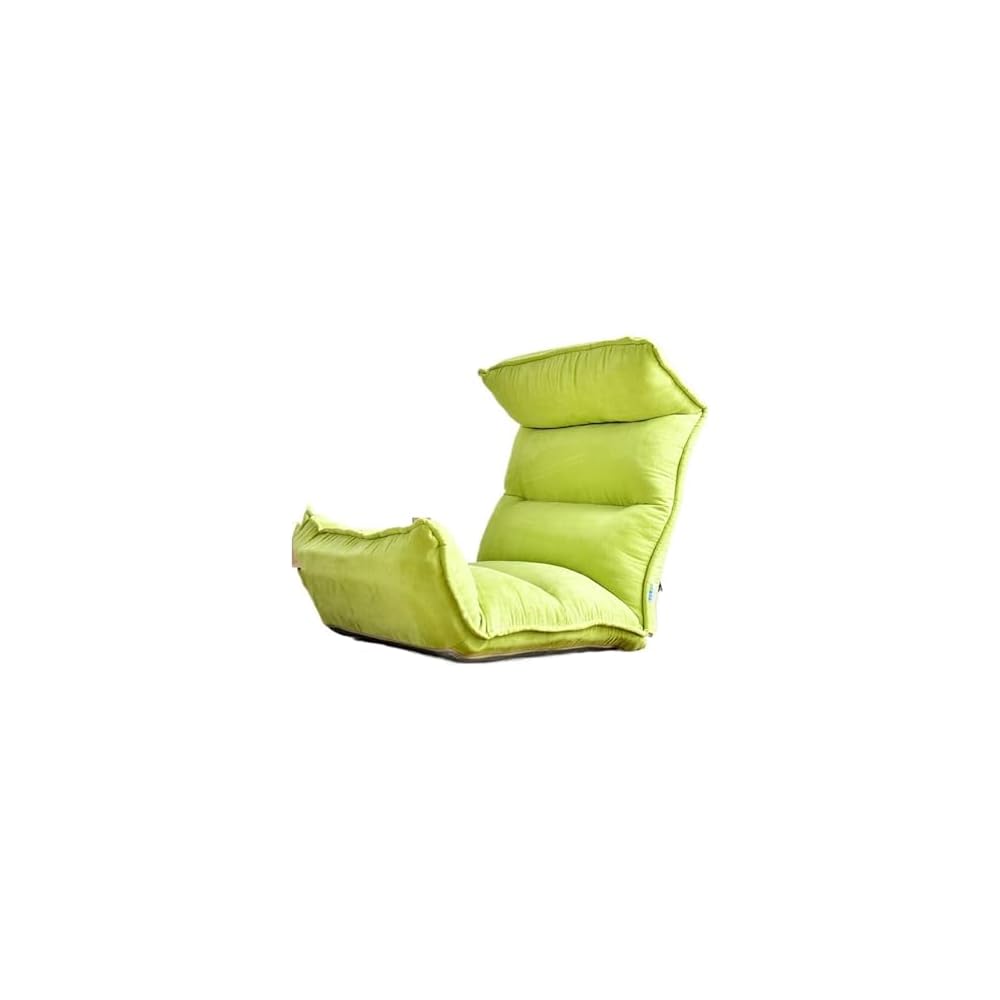 LSLYTQ Floor Chair, Floor Sofa Chair Gaming Chair with 14 Adjustable Position, Padded Back Support Floor Cushioned Seat, Folding Lazy Chair Small Sofa for Meditation, Reading, Resting Meditation