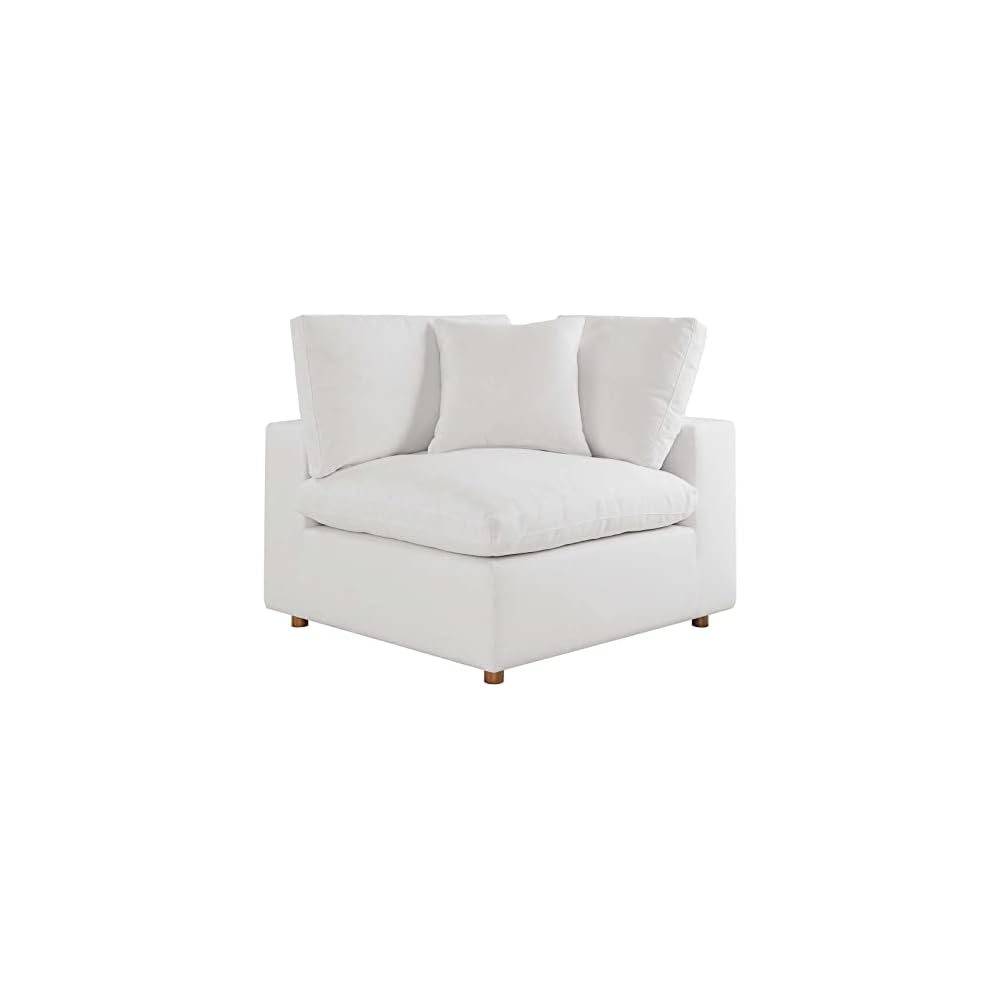Modway Commix Down-Filled Overstuffed Upholstered Sectional Sofa Corner Chair