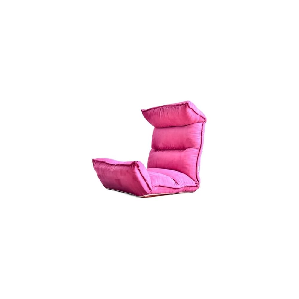 LSLYTQ Floor Chair, Floor Sofa Chair Gaming Chair with 14 Adjustable Position, Padded Back Support Floor Cushioned Seat, Folding Lazy Chair Small Sofa for Meditation, Reading, Resting Meditation