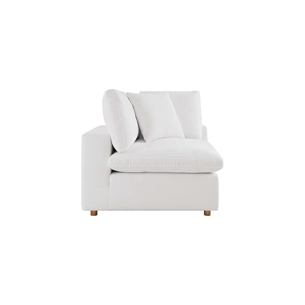 Modway Commix Down-Filled Overstuffed Upholstered Sectional Sofa Corner Chair