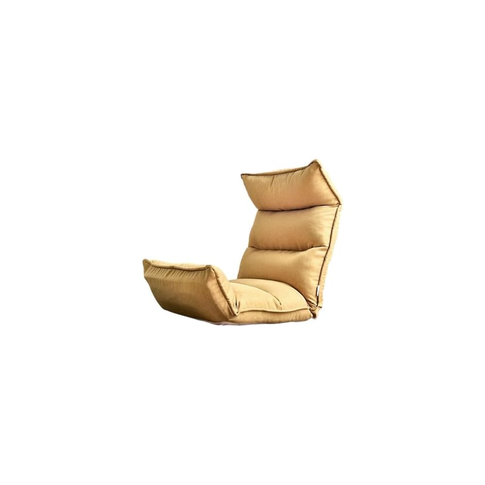 LSLYTQ Floor Chair, Floor Sofa Chair Gaming Chair with 14 Adjustable Position, Padded Back Support Floor Cushioned Seat, Folding Lazy Chair Small Sofa for Meditation, Reading, Resting Meditation