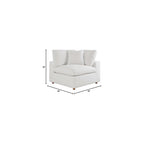 Modway Commix Down-Filled Overstuffed Upholstered Sectional Sofa Corner Chair