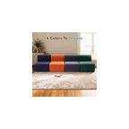 Small Boneless Chair for Living Room,Single Floor Chair,Corduroy Fireside Bean Bag Chairs,Memory Foam Lounge Sofa Chairs for Bedroom, Couch in a Box,Deep Green