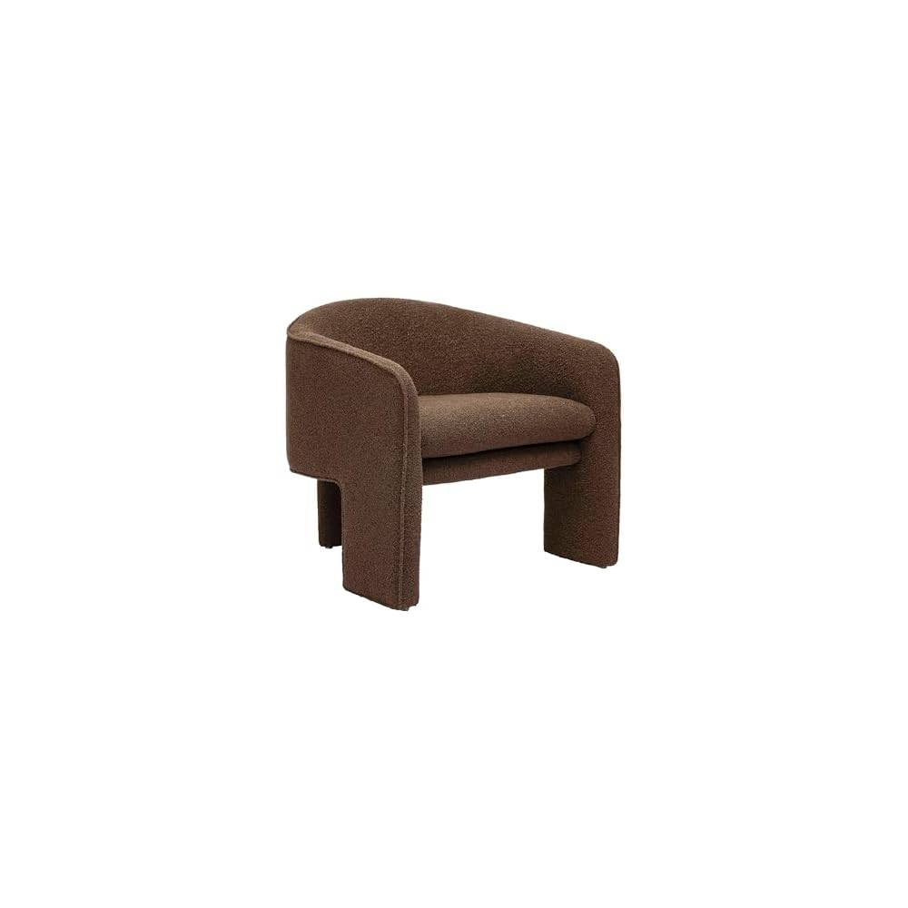 TOV Furniture Marla Cognac Velvet Accent Chair