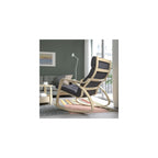 ProTuning POÄNG Rocking-chair, birch veneer/Gunnared dark grey