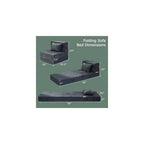Folding Sofa Bed, Convertible Sleeper Chair Bed, Floor Sofa with Bag