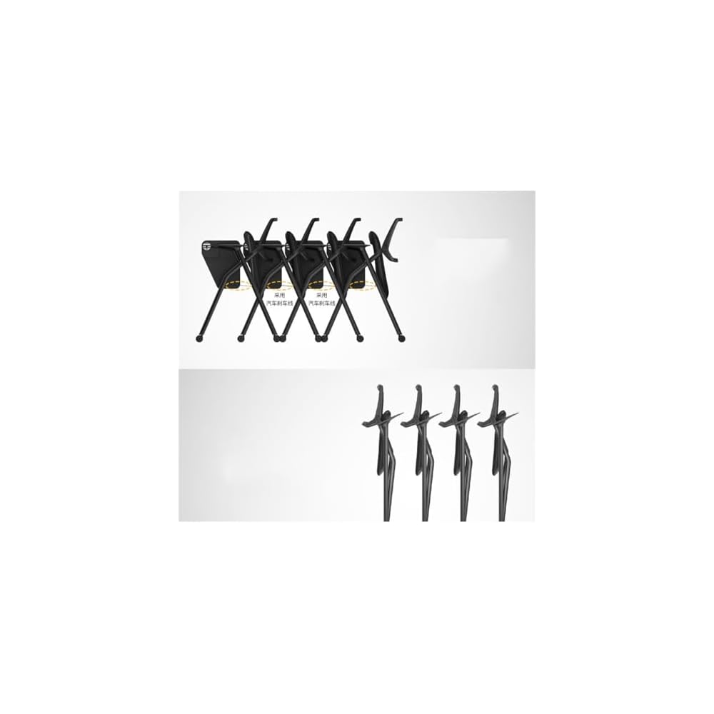 Training Chair with Writing Board Table Conference Room Folding Employee