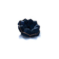 Generic Artistic Quartz Armrest Leisure Chair – Modern Fabric Single Sofa for Home and Hotel Dark Blue, 61.02*46.45*59.05in