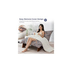 MAXYOYO Adjustable Living Room Chair, 3-Position Bean Bag Chair with Frame