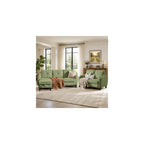 2 Piece Sectional Sofa Couch Set, 3-Seater Couch and Loveseat