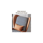 LSLYTQ Indoor Glider Rocker Chair - Comfortable Recliner Sofa Chair for Living Room - Upholstered Accent Rocking Chairs with Solid Wood Furniture