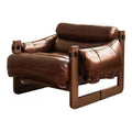 Single Sofa Lounge Chair Antique Solid Wood Household Balcony Chaise