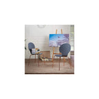 Enitial Lab Furniture of America Jaywald Modern Bentwood Chair (Set of 4), One Size, Gray
