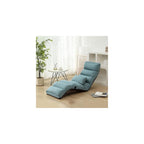 Floor Chairs for Adults, Adjustable 6-Position Floor Lounger w/Thick Padded & Pillow, Folding Lazy Sofa Chair for Gaming, Sleeping, Chaise Lounge Indoor,A