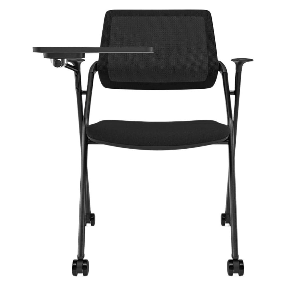 Training Chair with Writing Board Table Conference Room Folding Employee