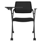 Training Chair with Writing Board Table Conference Room Folding Employee