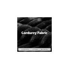 110” Modular Sectional Cloud Boneless Couches, L-Shaped Curved Sofa with Chaise, Deep Seat Convertible Sleeper Bed Include 2 pcs Pillow, No Assembly Required(Black Corduroy Fabric)