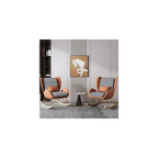 LSLYTQ Indoor Glider Rocker Chair - Comfortable Recliner Sofa Chair for Living Room - Upholstered Accent Rocking Chairs with Solid Wood Furniture