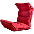 LSLYTQ Floor Chair, Floor Sofa Chair Gaming Chair with 14 Adjustable Position, Padded Back Support Floor Cushioned Seat, Folding Lazy Chair Small Sofa for Meditation, Reading, Resting Meditation