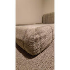 Furnify Full Cloud Bed Frame, Boneless Cushioned Foam Bed with Plush Fabric