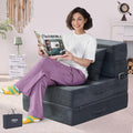 Folding Sofa Bed, Convertible Sleeper Chair Bed, Floor Sofa with Bag